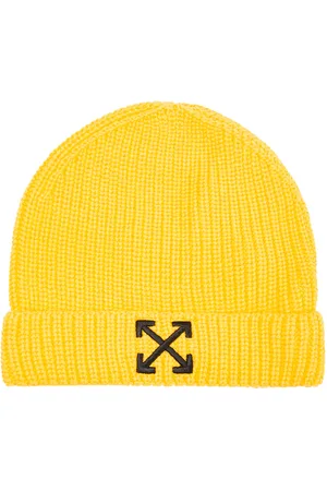 OFF-WHITE Berretto in cotone con logo