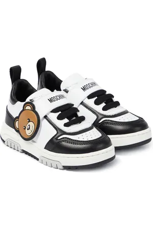 Moschino Sneakers Teddy Bear in pelle