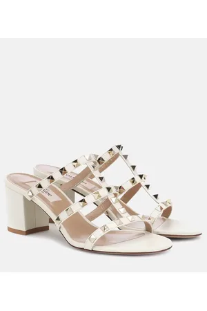 VALENTINO GARAVANI Sandali Rockstud in pelle