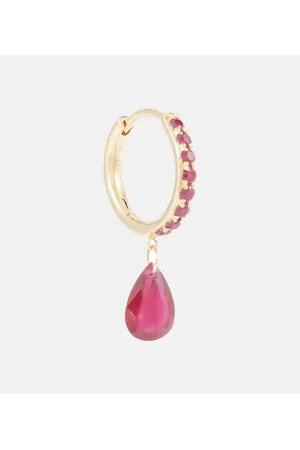 PERSÉE Persée Orecchino singolo Piercing in 18kt con rubino