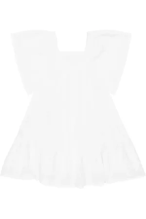 ZIMMERMANN Abito Anneke in cotone con ricamo