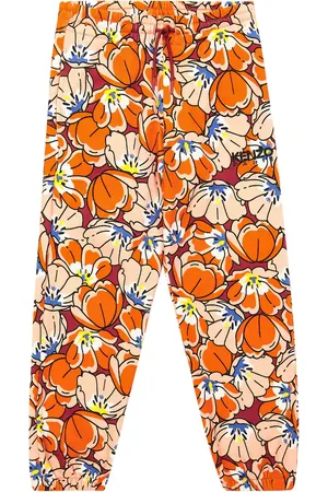 Kenzo Pantaloni sportivi in jersey di cotone