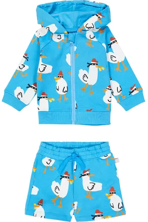 Stella McCartney Baby - Felpa e shorts in cotone
