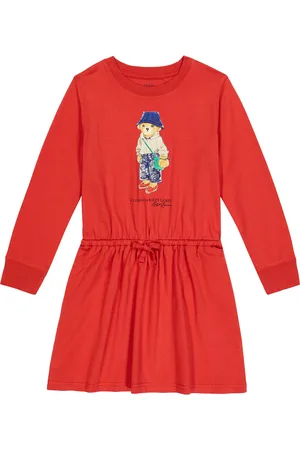 Ralph Lauren Abito Polo Bear in jersey di cotone