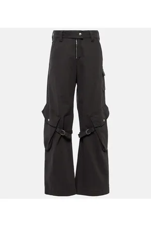 Acne Studios Pantaloni cargo in canvas di cotone