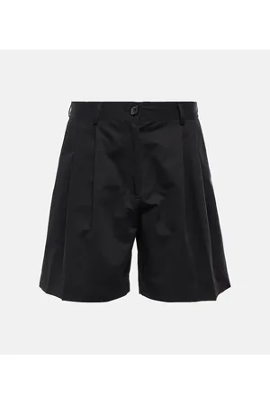 Totême Shorts Bermuda in twill a vita media