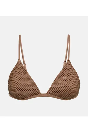 Simkhai Top bikini Joelle con cristalli