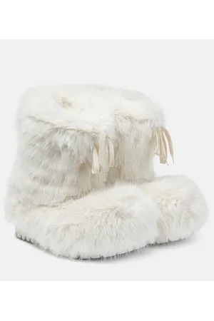 Balenciaga Stivali doposcì Alaska in pelliccia sintetica
