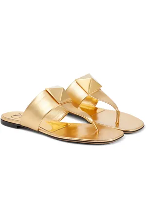 VALENTINO GARAVANI Sandali infradito One Stud in pelle