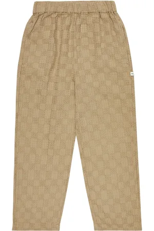 The New Society Pantaloni in cotone a nido d’ape