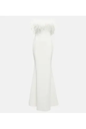 Rebecca Vallance Bridal - Abito Grace con piume