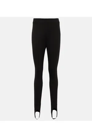 Balmain Leggings in misto cotone con staffe