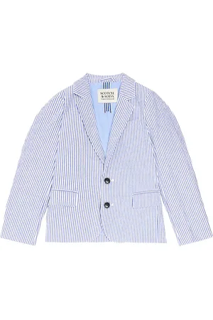 Scotch&Soda Blazer in cotone a righe
