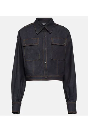 Tom Ford Giacca di jeans cropped