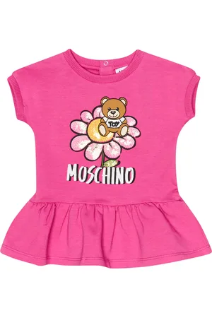 Moschino Baby - Abito in jersey di misto cotone