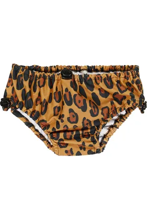 Mini Rodini Pantaloni con stampa leopardata