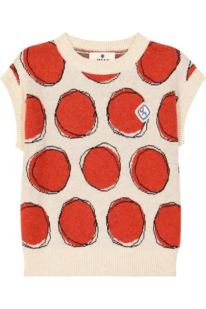 Jelly Mallow Gilet con intarsi