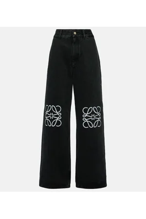 Loewe Jeans a gamba larga Anagram