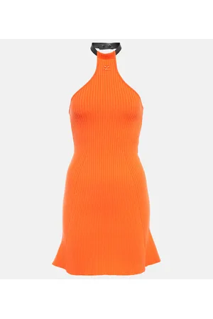 Courrèges Courrèges Miniabito in maglia a coste