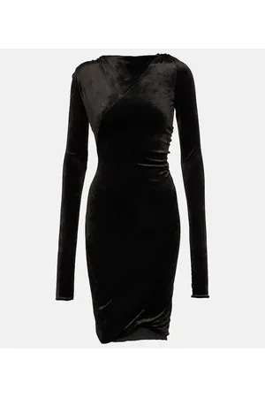 Rick Owens Lilies - Miniabito in velluto