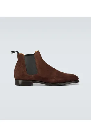 JOHN LOBB Stivaletti Chelsea Lawry in suede