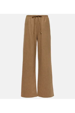 ASCENO Pantaloni in lana e cashmere