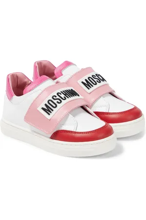 Moschino Sneakers in pelle con logo