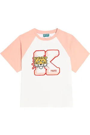 Kenzo T-shirt in jersey di cotone con ricamo