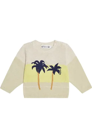 BONPOINT Baby - Pullover Almire in misto cotone e lino