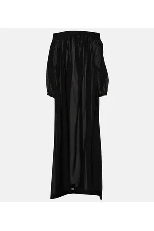 Alaïa Alaïa Abito lungo con scollo bardot