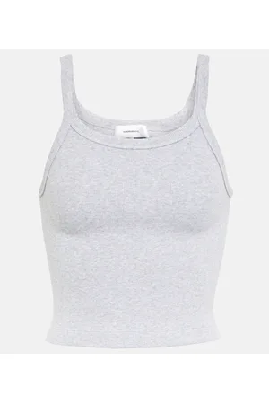 WARDROBE.NYC X Hailey Bieber - Tank top in misto cotone