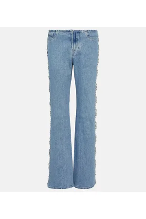 7 for all Mankind Jeans Slouchy Bootcut con cristalli