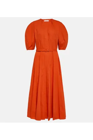 GABRIELA HEARST Abito midi Caden in cotone