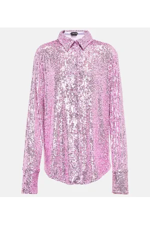 Tom Ford Camicia con paillettes