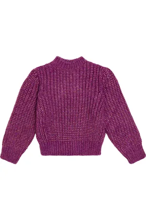 The New Society Pullover Ambrosia in maglia lamé
