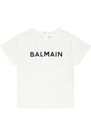 Balmain Baby - T-shirt in cotone con logo