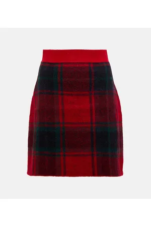Ralph Lauren Minigonna in misto lana e alpaca