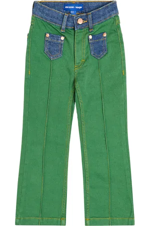 Mini Rodini X Wrangler - Jeans regular con logo