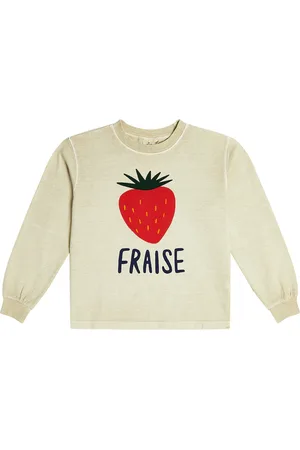 Jelly Mallow T-shirt Fraise in cotone con stampa