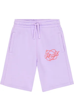 OFF-WHITE Shorts in jersey di cotone
