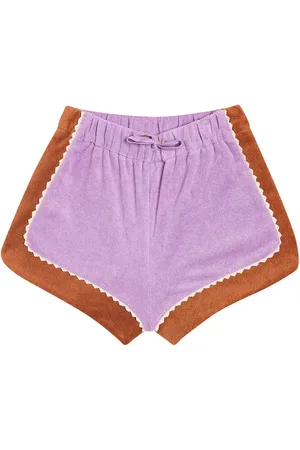 ZIMMERMANN Shorts August in spugna color-block