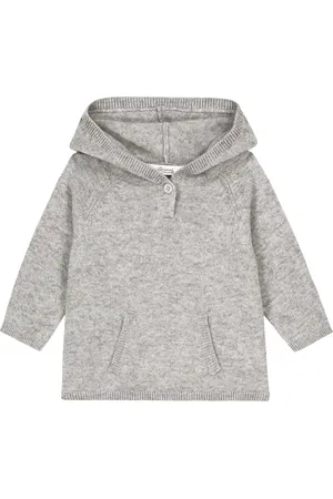 BONPOINT Baby - Pullover in cashmere con cappuccio
