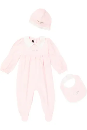 Balmain Baby - Tutina, bavaglino e berretto