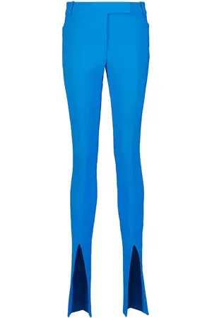 The Attico Pantaloni Freja in crêpe a vita alta