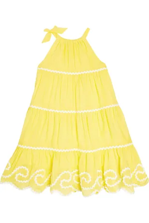 ZIMMERMANN Abito Alight in cotone a balze