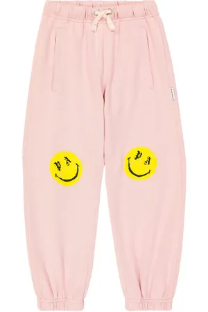 Palm Angels Pantaloni sportivi in jersey di cotone