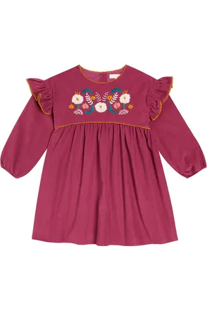 Louise Misha Abito in cotone con ricamo