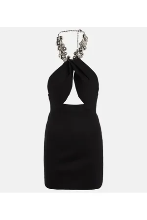 AREA Miniabito in jersey ponte con cut-out