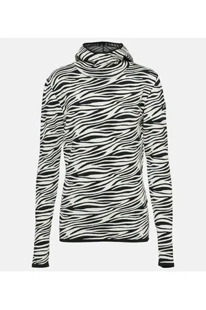 JET SET Felpa Zoey in jacquard con stampa