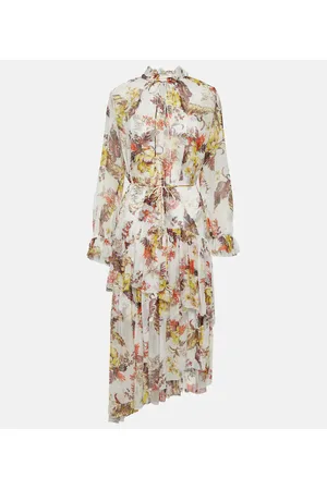ZIMMERMANN Abito midi Matchmaker con stampa